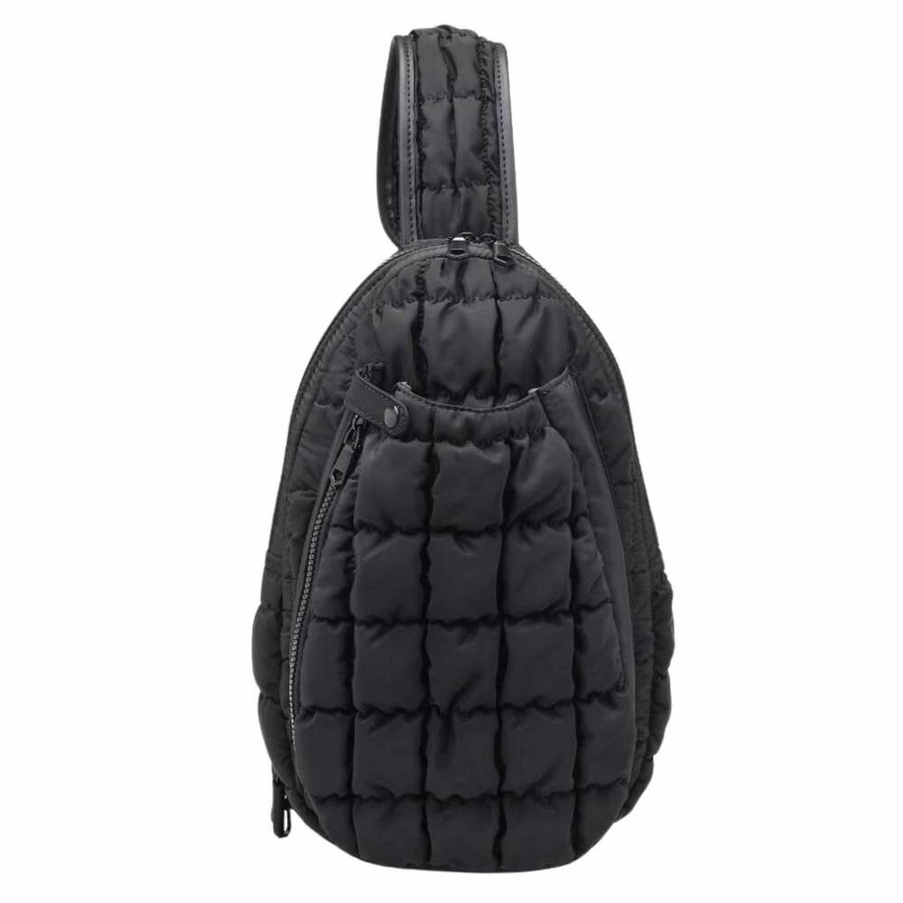 NEW SOL AND SELENE womne's match point pickleball sling backpack in black